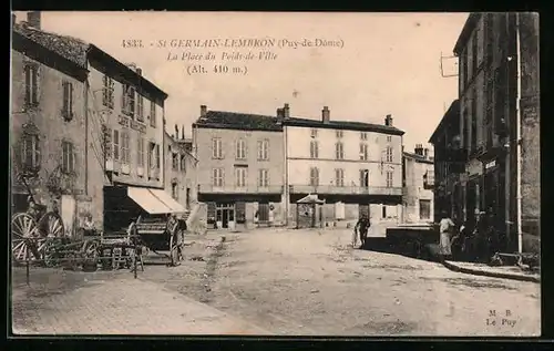 AK Saint-Germain-Lembron, La Place du Poids-de-Ville