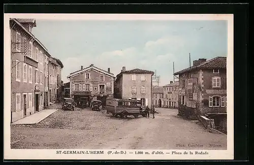 AK St-Germain-L`Herm, Place de la Rodade