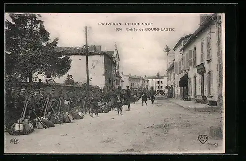 AK Bourg-Lastic, Entrée de Bourg-Lastic