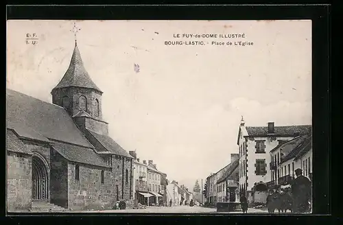 AK Bourg-Lastic, Place de L`Eglise