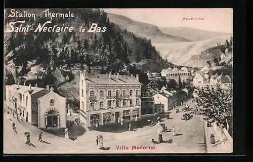 AK Saint-Nectaire le Bas, Villa Moderne