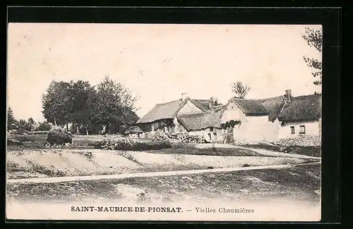 AK Saint-Maurice-de-Pionsat, Vieilles Chaumières