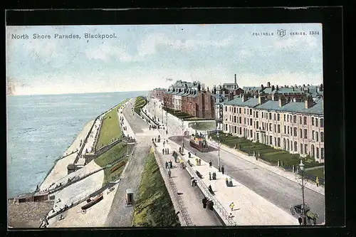 AK Blackpool, North Shore Parades, Strassenbahn