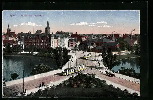 AK Kiel, Strassenbahn am Kütertor