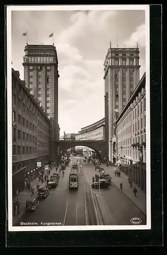 AK Stockholm, Kungstornen, Strassenbahn