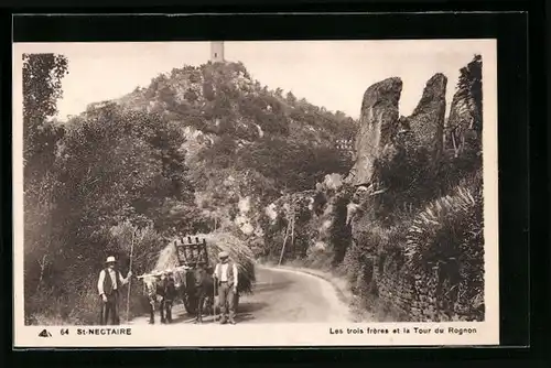 AK St-Nectaire, Les trois frères et la Tour du rognon