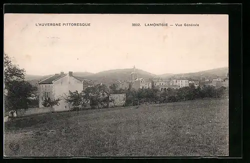 AK Lamongie, L`Auvergne, Pittoresque, Vue Générale
