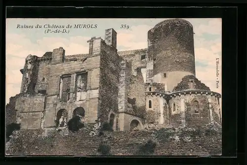 AK Murols, Ruines du Château