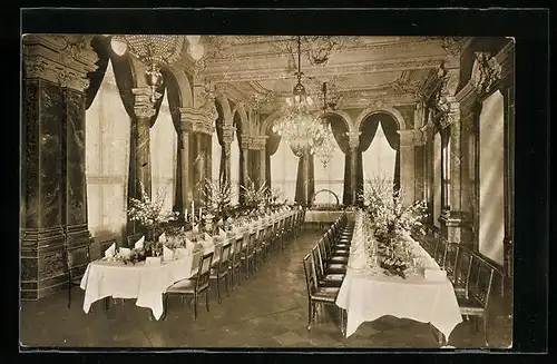 AK Berlin, Grosser Festsaal im Savoy-Hotel