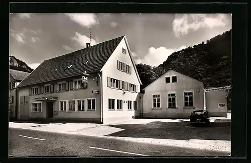 AK Honau am Fusse des Lichtenstein, Gasthaus zum Rössle von Otto Gumpper-Tröster