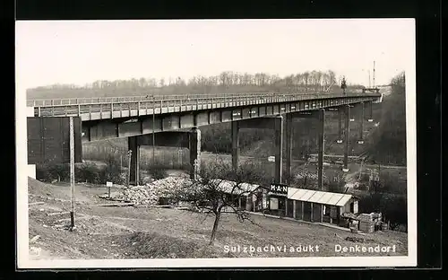 AK Denkendorf, MAN Werk Gsutavsburg mit dem Sulzbachviadukt