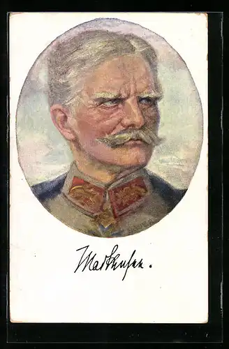 AK Heerführer Generalfeldmarschall von Mackensen in Uniform