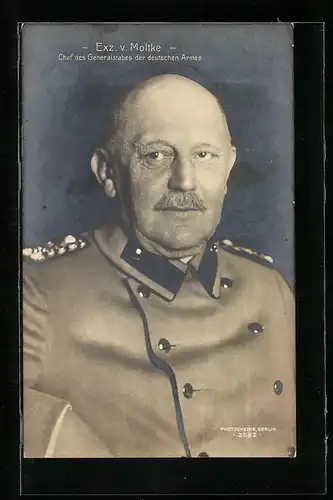 AK Heerführer von Moltke, Chef des Generalstabs