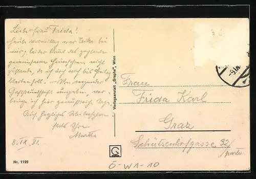 AK Wien, Partie in der Kärntnerstrasse