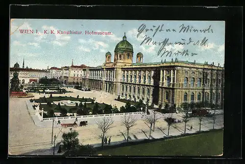 AK Wien, K. K. Kunsthistorisches Hofmuseum
