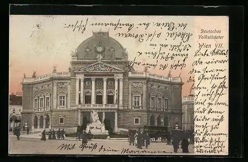 AK Wien, Deutsches Volkstheater