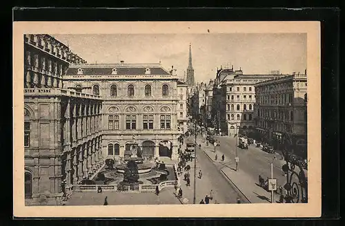 AK Wien, Partie in der Kärntnerstrasse