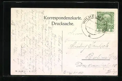 AK Wien, Partie in der Kärntnerstrasse