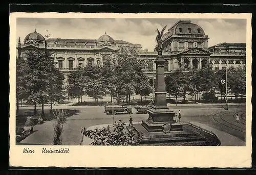 AK Wien, Blick zur Universität