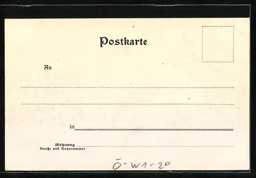 AK Wien, K. k. Universität mit Liebenberg-Denkmal