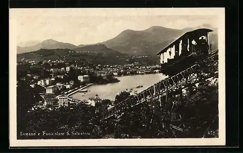 AK S. Salvatore, Lugano e Funicolare, Bergbahn