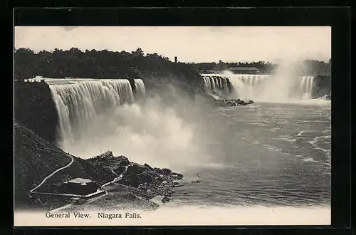 AK Niagara Falls, General View, Wasserfall