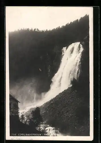 AK Hardanger, Espelandsfossen, Wasserfall