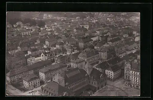 AK La Chaux-de-Fonds, Gesamtansicht der Stadt