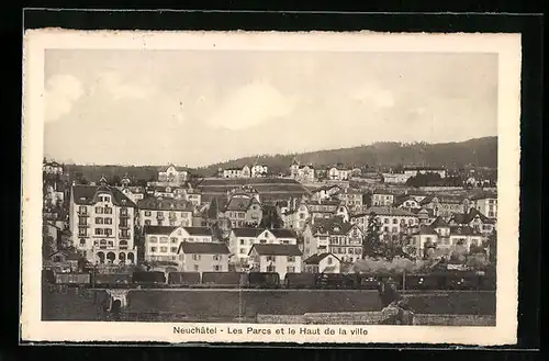 AK Neuchâtel, Les Parcs et le Haut de la ville
