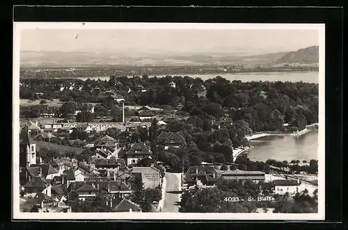 AK St. Blaise, Totalansicht aus der Vogelschau