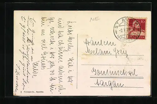 AK St. Aubin, Vu du lac