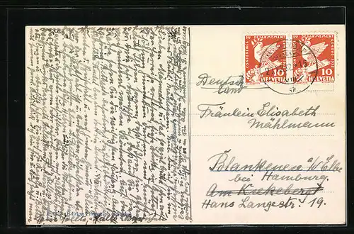 AK Männedorf, Teilansicht mit Kirche