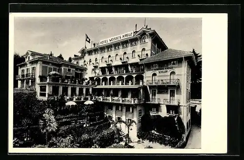 AK Lugano, Hotel weisses Kreuz