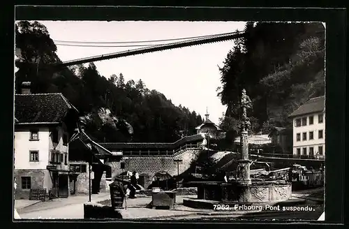 AK Fribourg, Pont suspendu