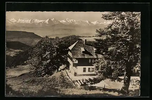 AK Passwang, Naturfreundehaus und die Berner Alpen