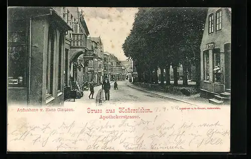 AK Hadersleben, Geschäfte in der Apothekerstrasse
