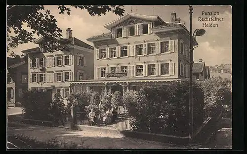 AK Heiden, Ansicht der Pension Rechsteiner