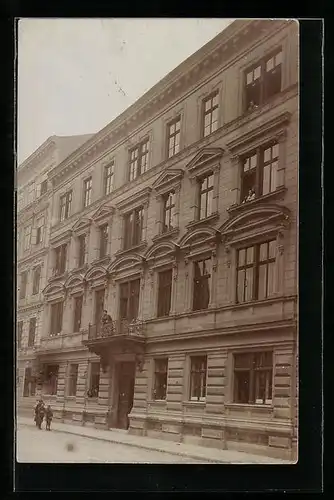 Foto-AK Wien, Wohnhaus, Mühlfeldgasse 2