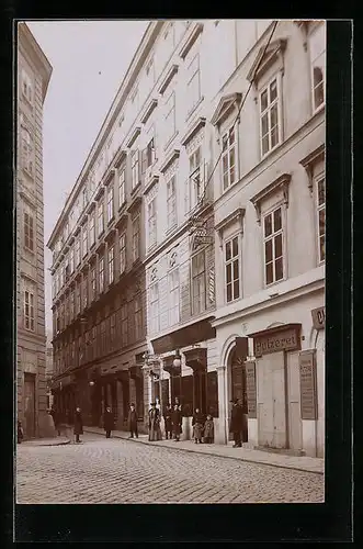 Foto-AK Wien, Josef Hütters Restaurant, Krugergasse 13