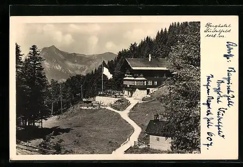 AK Bayrischzell, das Berghotel Sudelfeld