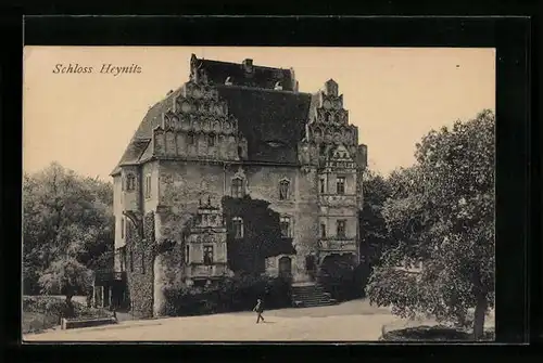 AK Heynitz, vor dem Schloss
