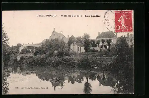 AK Champrond, Maison d`Ecole, Les Jardins