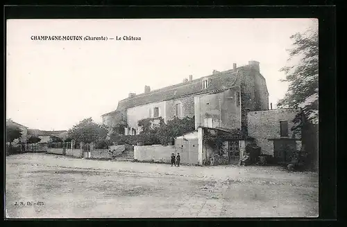 AK Champagne-Mouton, Charente, Le Chateau