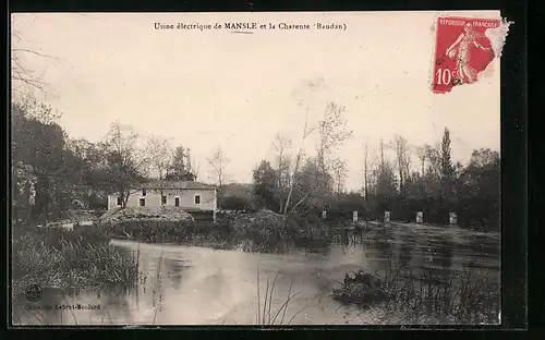 AK Mansle et la Charente, Baudan, Usine electrique