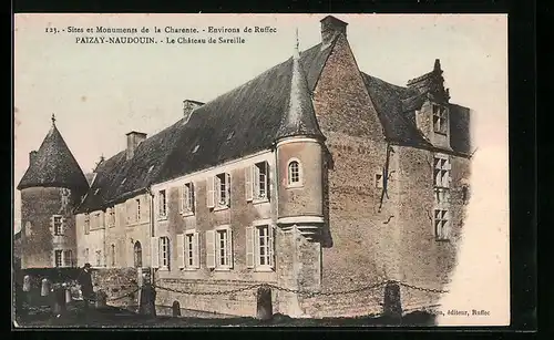 AK Paizay-Naudouin, Le Chateau de Sareille, Sites et Monuments de la Charente