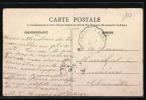 AK St-Eutrope, Charente, Vue Generale, Environs de Montmoreau