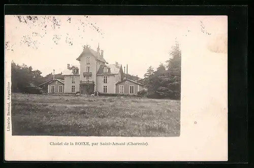 AK Boixe par Saint-Amant, Charente, Chalet, facade