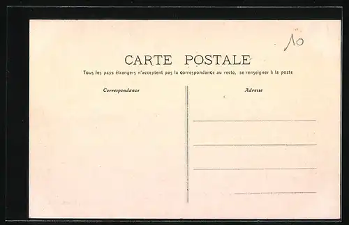 AK Montmoreau, Charente, Avenue de la Gare