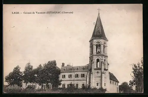 AK Lage, Charente, Colonie de Vacances d`Etagnac