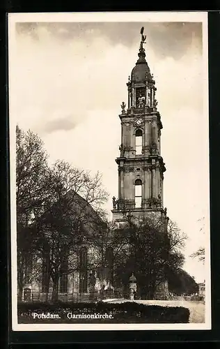 AK Potsdam, an der Garnisonkirche
